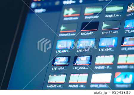 動画編集の仕事 95043389