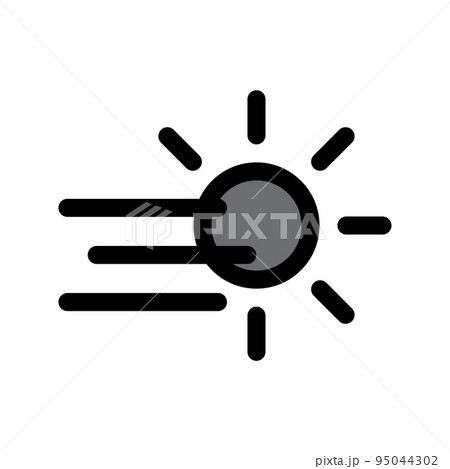 Illustration Vector Graphic of Fog Day iconのイラスト素材 [95044302] - PIXTA