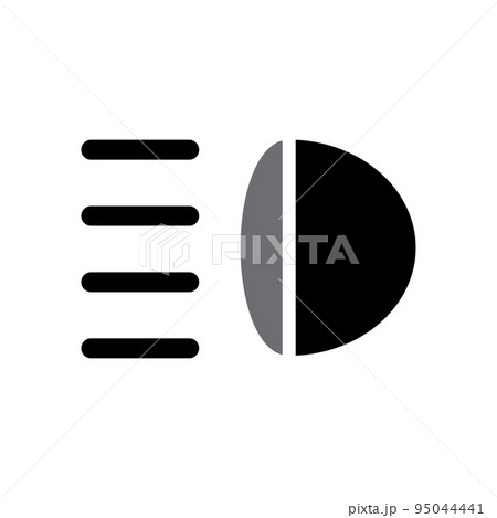 Illustration Vector Graphic of Fog Lamp icon 95044441
