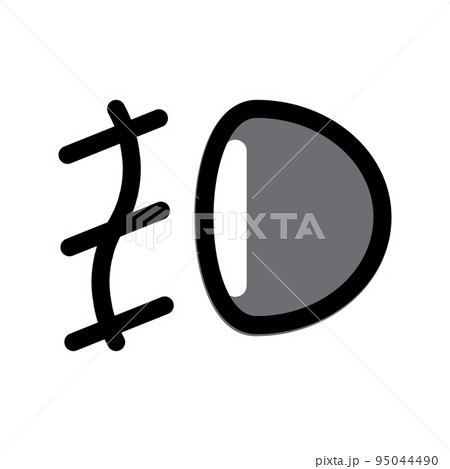 Illustration Vector Graphic of Fog Lamp icon Illustration Vector Graphic of Fog Lamp icon 95044490
