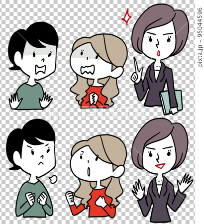 離婚とお金を考える女性 95044596