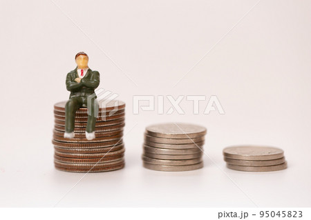 資産形成 人生設計 個人のお金イメージ 資産形成 人生設計 個人のお金イメージ 95045823