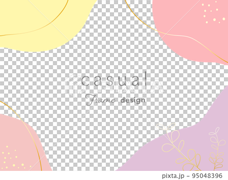 Yurufuwa pastel background material 95048396