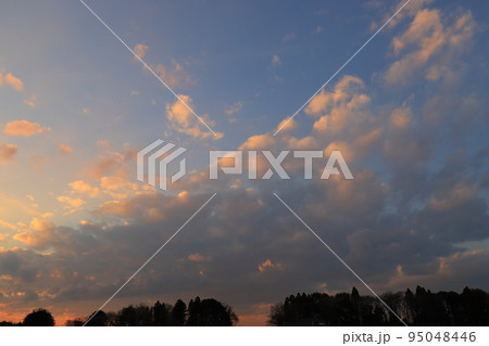 夕焼け空 夕焼け空 95048446