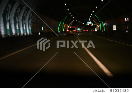 road transportation car tunnel driving highway drive road transportation car tunnel driving highway drive 95052480