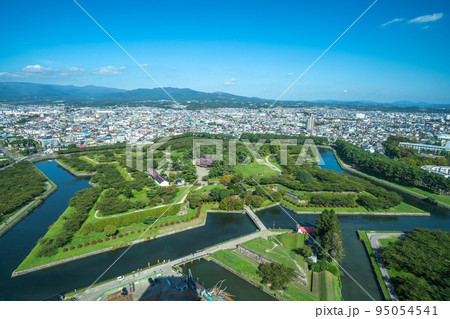 函館の五稜郭タワーからの風景 95054541