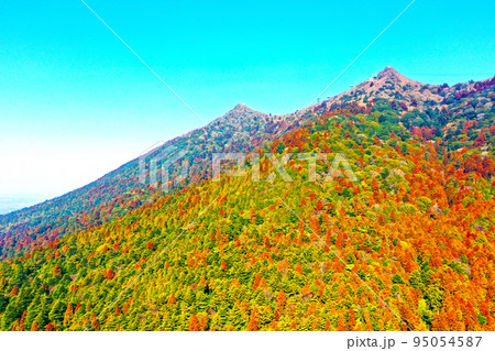 筑波山とロープウェイ 95054587