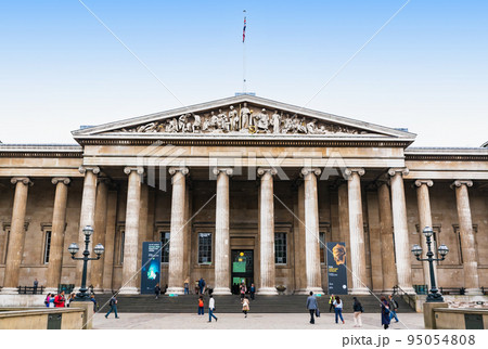 ロンドン 大英博物館 ※一部ソフトフォーカス ロンドン 大英博物館 ※一部ソフトフォーカス 95054808