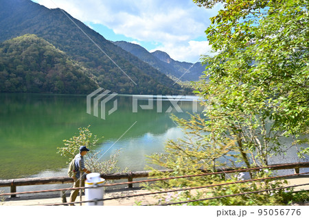 湯ノ湖 栃木県日光市 走行中撮影 湯ノ湖 栃木県日光市 走行中撮影 95056776