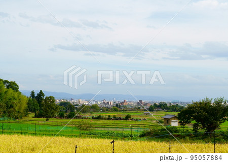 京都の嵯峨野の風景 95057884