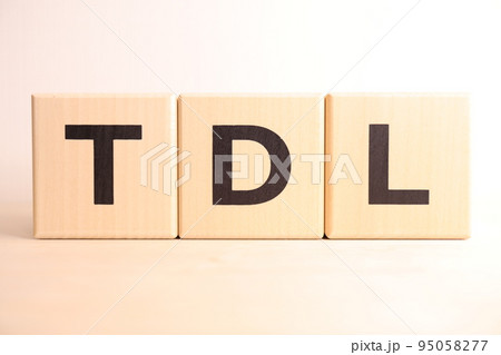 TDLのイメージ（文字・アルファベットテキスト） 95058277