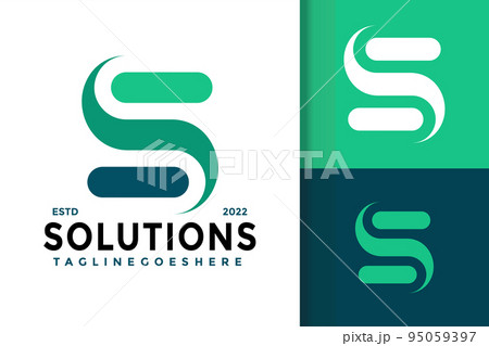 S Letter Simple Elegant Logo Design, brand identity logos vector, modern logo, Logo Designs Vector Illustration Template 95059397