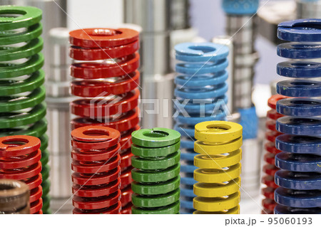 The group of compression coil spring for mold and die industry. 95060193