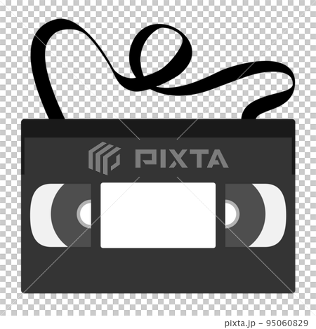 破損的 vhs 磁帶 95060829