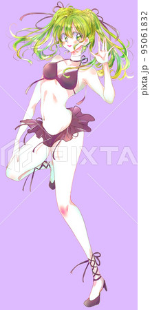 セクシーな衣装の女性　水着 95061832