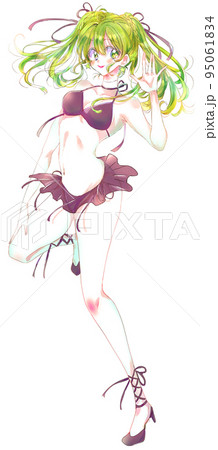 セクシーな衣装の女性　水着 95061834