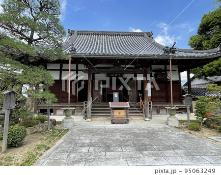 福知山線廃線敷 近くにある名刹 浄橋寺 福知山線廃線敷 近くにある名刹 浄橋寺 95063249