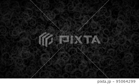Abstract background of translucent spirals 95064299