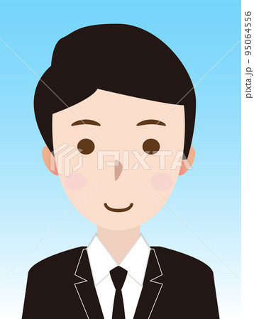 証明写真 男性 95064556