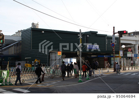 高架化前の西鉄春日原駅(西口駅舎) 高架化前の西鉄春日原駅(西口駅舎) 95064694
