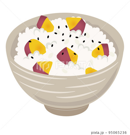 炊き込み御飯／さつまいもごはん 95065236