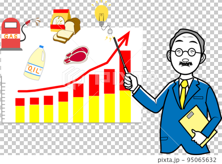 Professor explaining the price increase Professor explaining the price increase 95065632