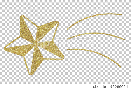 插圖素材流星金 95066694