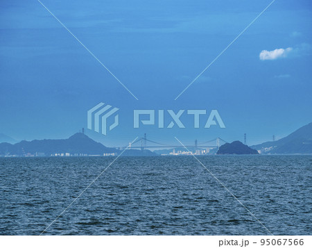 埴生の海から見える関門橋 埴生の海から見える関門橋 95067566