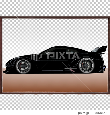 Sports car car illustration background 95068648