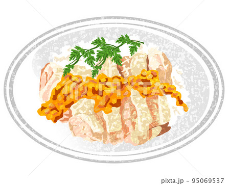 カオマンガイ 手描き風 カオマンガイ 手描き風 95069537