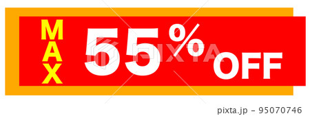 ショップサイトの値引きマーク 95070746