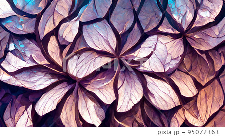 イラスト 植物 モノクロ 自然 壁紙 花のイラスト素材