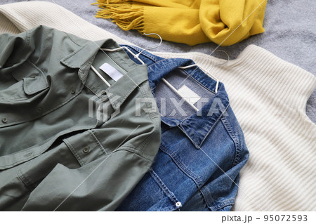 衣替えイメージ　アウター 95072593