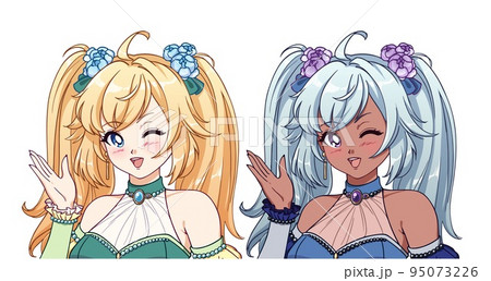 Cute anime princess icon user avatar. Cute anime princess icon user avatar. 95073226