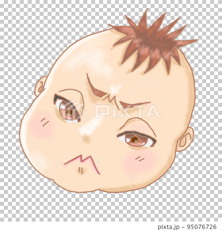 Baby expression anger Baby expression anger 95076726