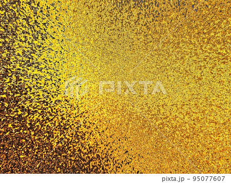 金　ゴールド　GOLD　素材　背景　壁紙　装飾　バックグラウンド 95077607