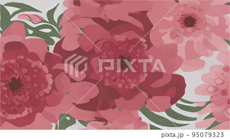 Floral seamless pattern. Vector design for paper, cover, fabric, interior decor and other users. soft pink watercolor print floral print. Vintage floral background Floral seamless pattern. Vector design for paper, cover, fabric, interior decor and other users. soft pink watercolor print floral print. Vintage floral background 95079323