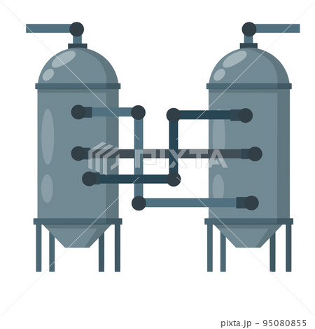 Boiler for heating water. Element of the house 95080855
