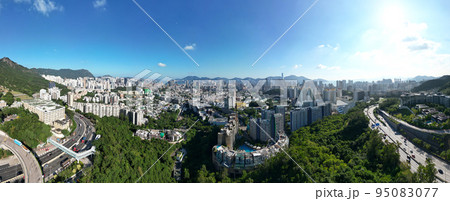 cityscape of Kowloon Tong, residential district of HK 3 May 2022 cityscape of Kowloon Tong, residential district of HK 3 May 2022 95083077