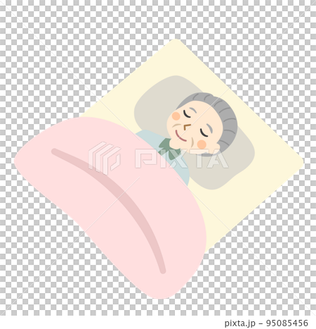 老人睡覺 95085456