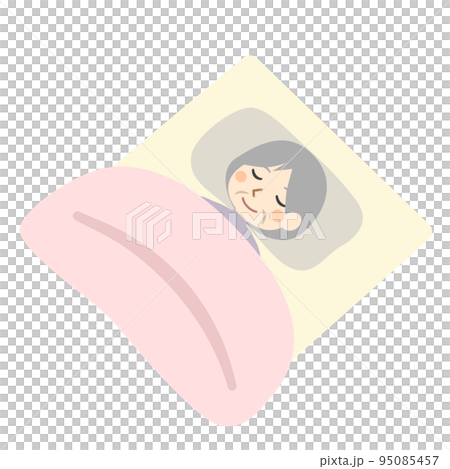 老人睡覺 95085457