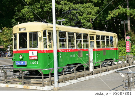名古屋市科学館に展示されている市電1400型ボギー車 名古屋市科学館に展示されている市電1400型ボギー車 95087801