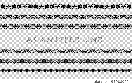 アジア調ライン04(黒) アジア調ライン04(黒) 95088033