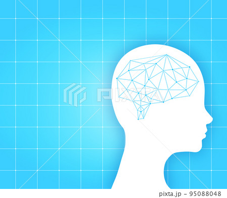 人工知能をイメージしたグラフィックデザイン 95088048
