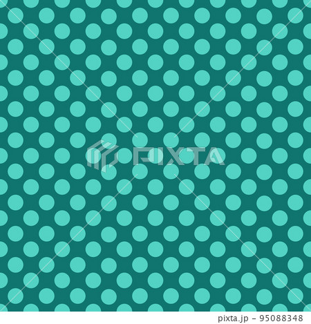 Green dots on green background and pattern. 95088348