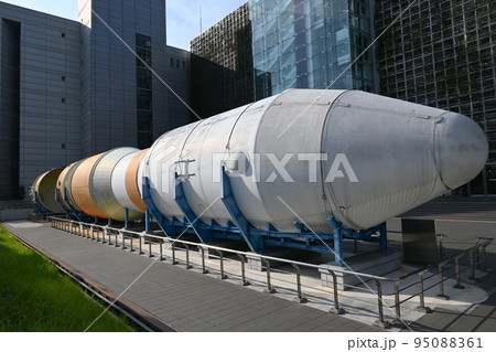 名古屋市科学館(中区栄)にある打ち上げロケット 名古屋市科学館(中区栄)にある打ち上げロケット 95088361