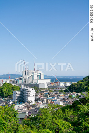 【神奈川県】晴天の久里浜 95089149