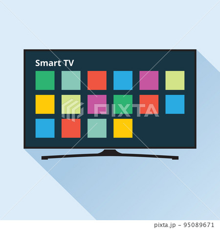 Smart TV Icon 95089671