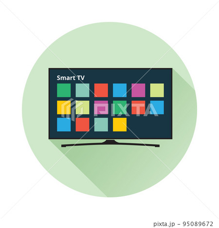 Smart TV Icon 95089672