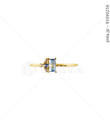 Blue Ring on white 95090256